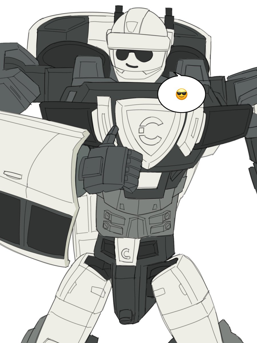 meru_tobot's tweet image. 친절한이웃경찰차같은표정개웃기네짇짜