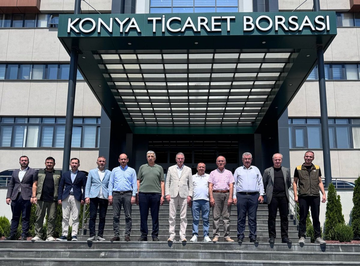 📍Konya Ticaret Borsası (KTB) Yönetim Kurulu Başkanı Sayın Hüseyin Çevik’i ziyaret ettik.

Ülkemiz tarımında önemli bir konuma sahip olan Konya’daki hasat süreci ve sektörel gelişmeler üzerine Sayın Başkan ile değerlendirmelerde bulunduk. Elektronik Satış Salonu’nda gerçekleşen