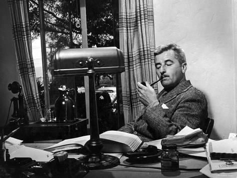 Gen_Boiko's tweet image. A bus station is where a bus stops. A train station is where a train stops. On my desk, I have a work station.
William Faulkner
Photo;
Carl Mydans
#5amwritersclub
#WritingCommunity