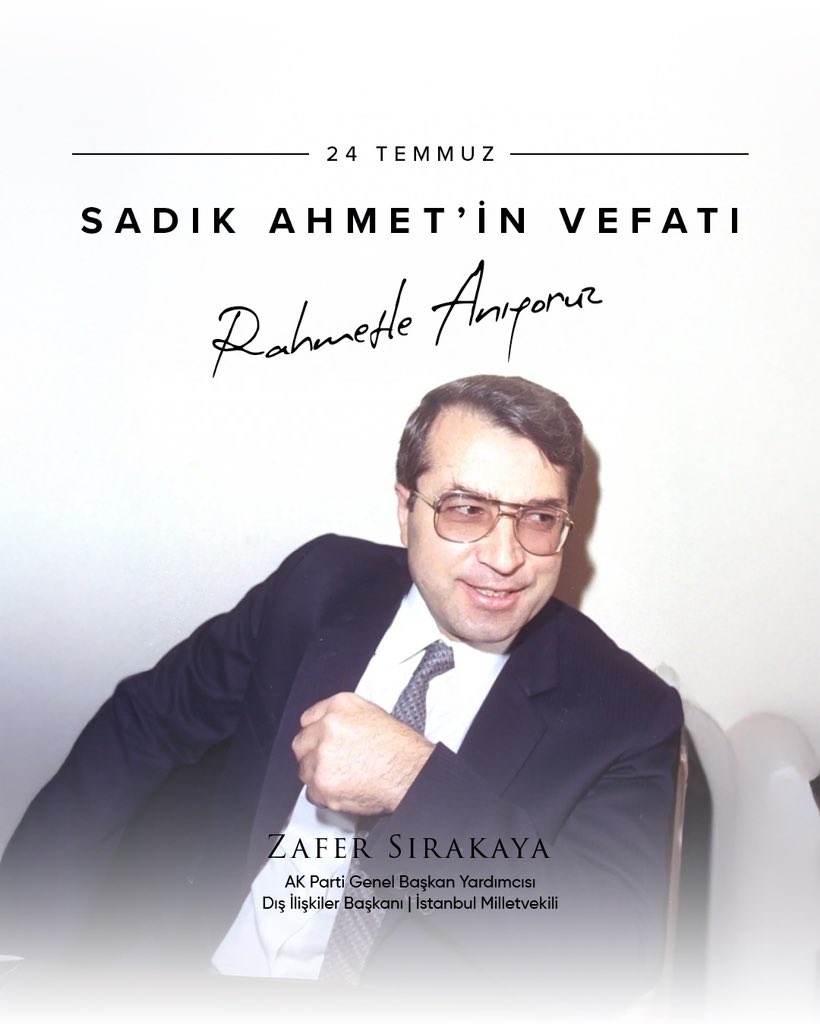 Zafer Sırakaya 🇹🇷 tweet media