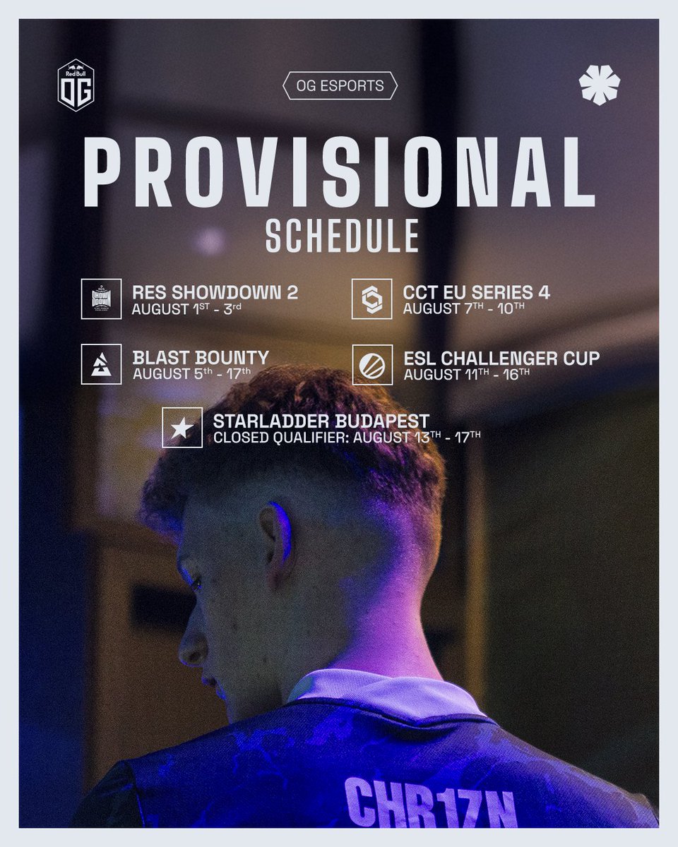 OGesportsCS's tweet image. Summer will be HOT 😤