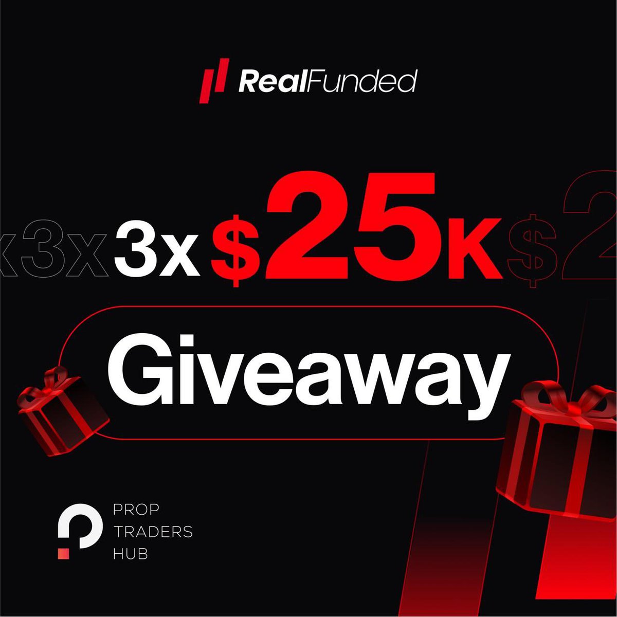 Prop traders hub (@proptradershub) on Twitter photo Real Funded is now listed on "ONCE TO WATCH" Let's celebrate this!
3 ×25k challenge giveaway
Steps
- Follow <a href="/RealFundedProp/">Real Funded</a> <a href="/proptradershub/">Prop traders hub</a>
- Like , Retweet and tag 3 friends Real Funded is now listed on "ONCE TO WATCH" Let's celebrate this!
3 ×25k challenge giveaway
Steps
- Follow <a href="/RealFundedProp/">Real Funded</a> <a href="/proptradershub/">Prop traders hub</a>
- Like , Retweet and tag 3 friends