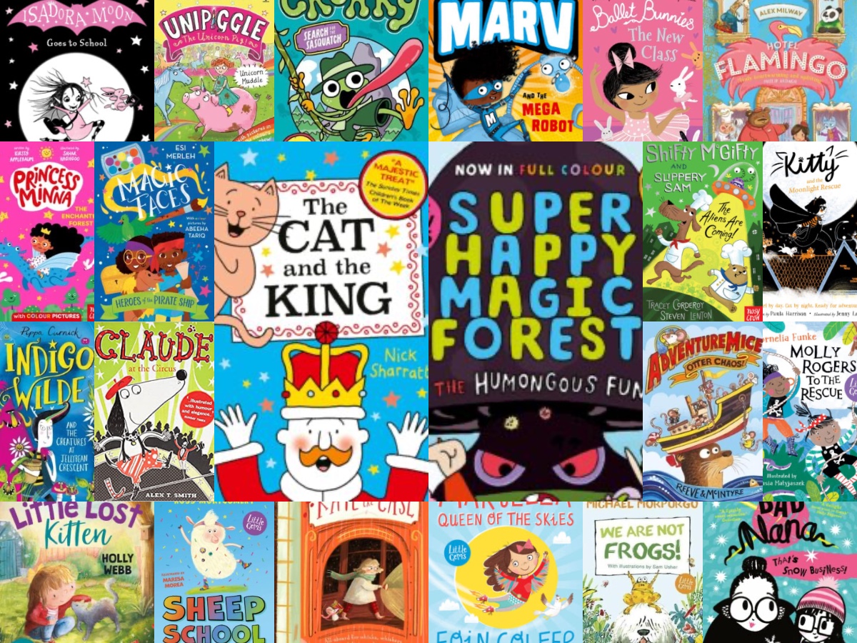 🌟 Booklist: FIRST CHAPTER BOOKS 🌟
➡️➡️ booksfortopics.com/booklists/topi… 

🦘Make the LEAP into reading! Check out our team's curated list featuring recommended colour-illustrated short chapter books.