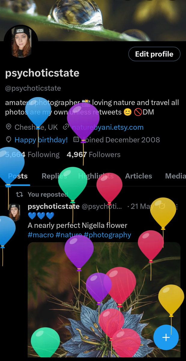 psychoticstate's tweet image. Happy birthday to me 🎊