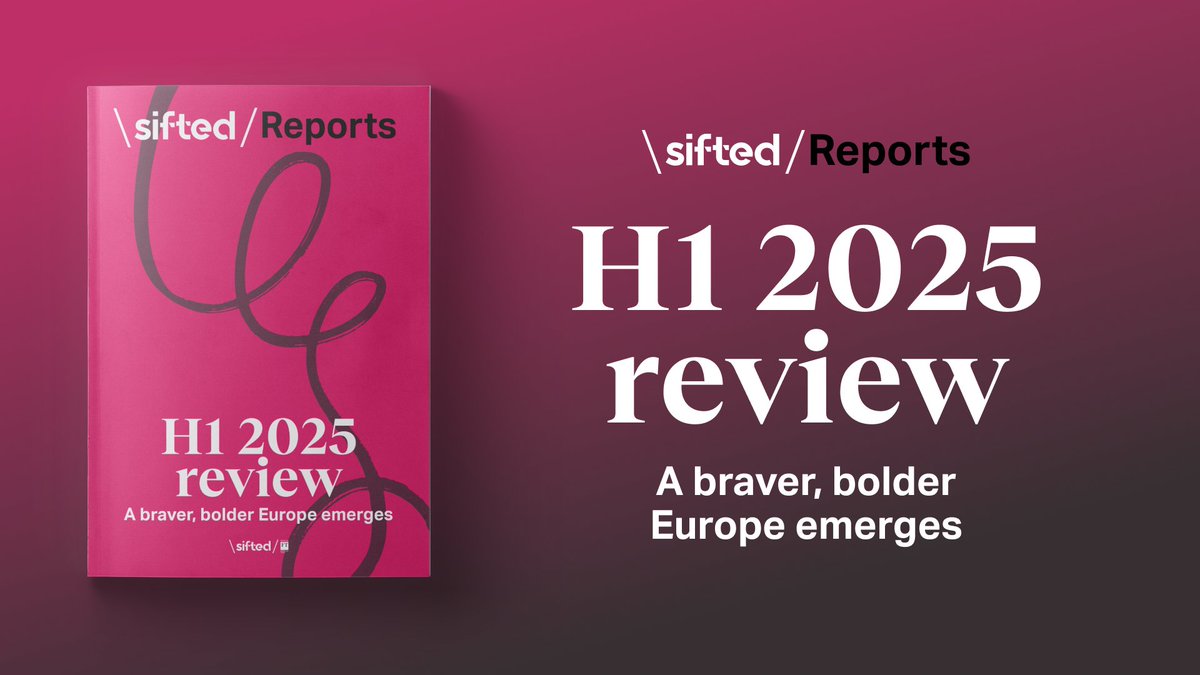 Siftedeu's tweet image. There’s a lot unfolding across Europe — and our H1 2025 Report unpacks it all.
Inside you’ll discover:
📈 Key trends shaping the first half of 2025
🔥 Growth metrics across key markets
🤝 Actionable insights to power smarter decisions
Read it here: sifted.eu/intelligence/r…