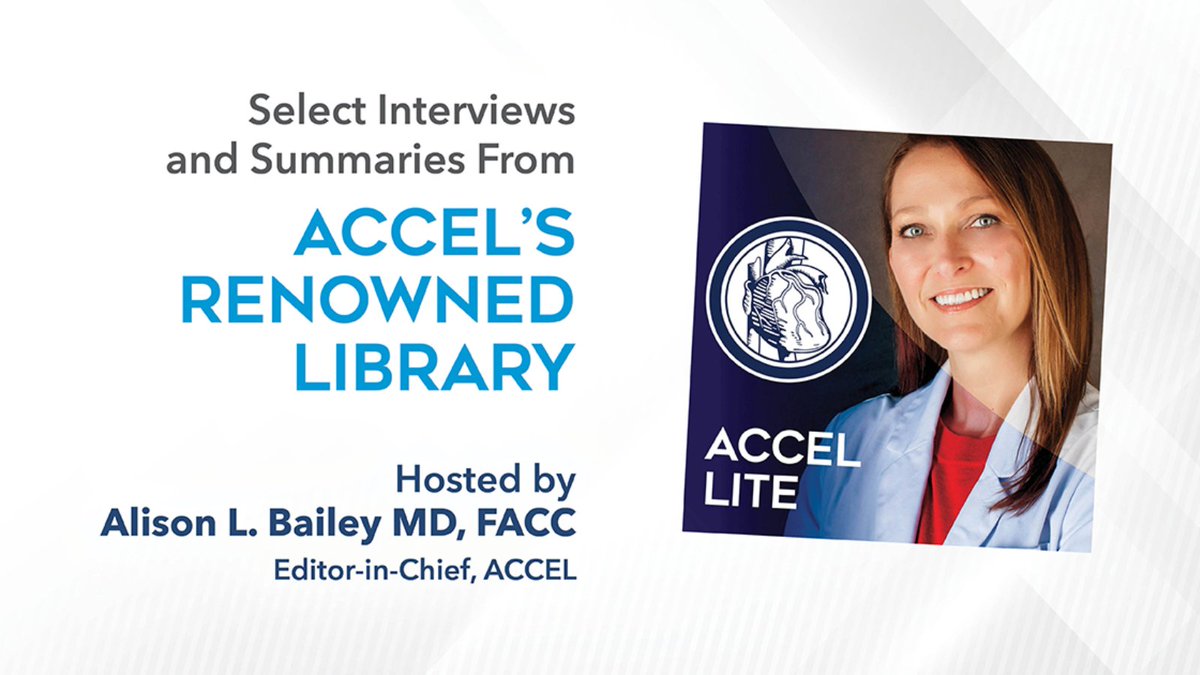 KansasACC's tweet image. 🎧 New #ACCEL Lite episode!
Drs. Roger S. Blumenthal & Christina Magnussen break down a global study that moves past a North American/European lens—translating risk into years of healthy life gained. 🌍💬
Tune in: bit.ly/4kIV0N3 #cvPrev #HeartHealth