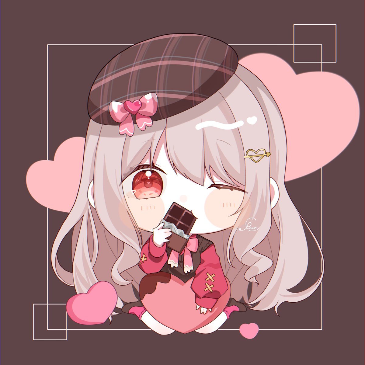 if_Alb1leo7's tweet image. 🍫🩷
 #イラスト #OC