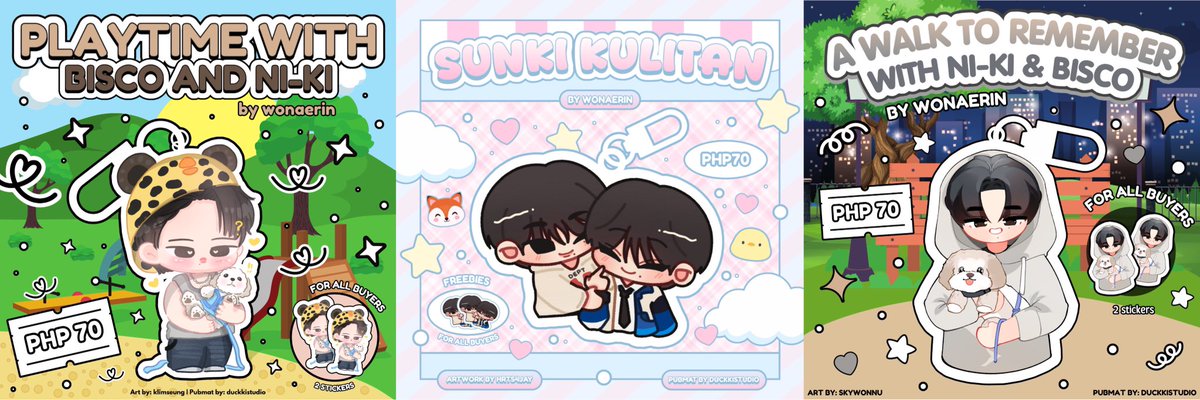 wonaerin's tweet image. SUNKI, NI-KI & BISCO KEYRINGS ๐by wonaerin
๐ PRE-ORDER!
DOP: 08.23 / DOO: 08.24
๐ WW GO OPEN = DM ME
Order Form: forms.gle/e4qRefzETgp9CEโฆ
A portion of the funds will be donated to 0924Club for Sunoo & Ni- Kiโs future project
RT EVENT: 1 winner of keyring (can choose)