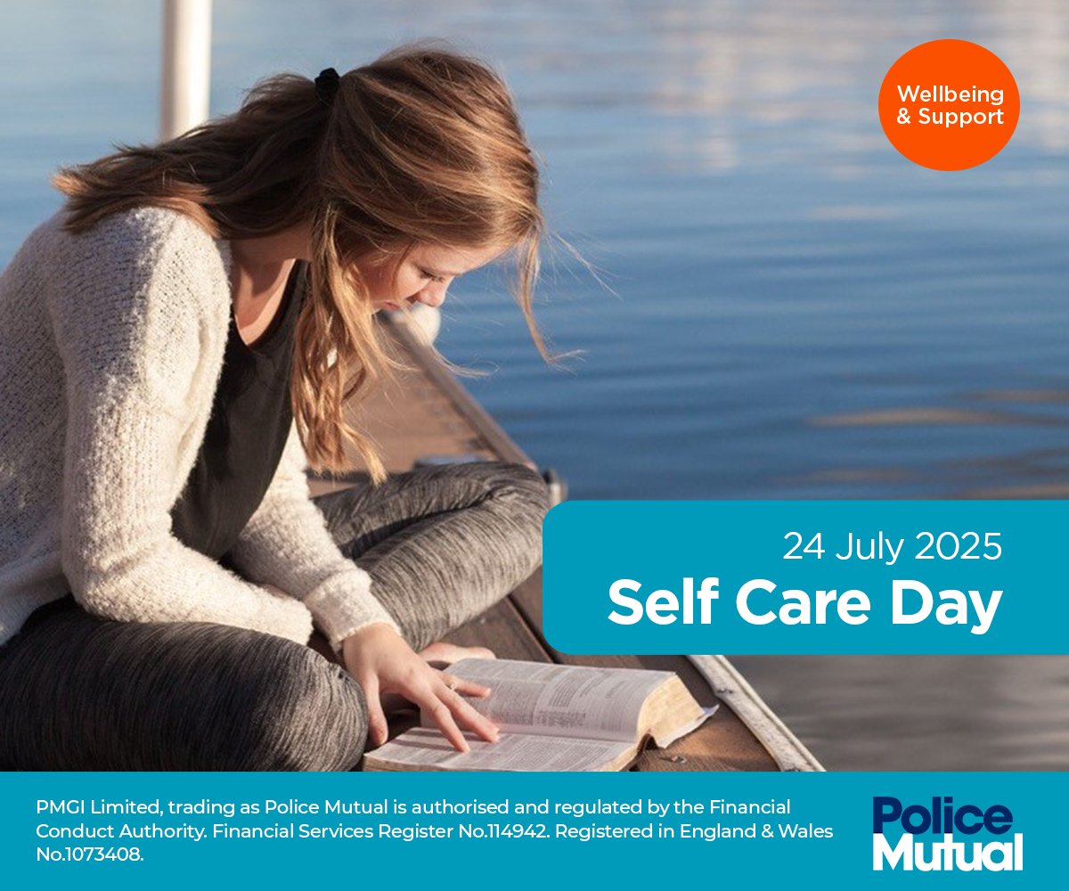 PoliceMutual's tweet image. International Self Care Day is on 24th July each year to highlight the importance of self care.
We’re encouraging individuals to prioritise their health and wellbeing through conscious, daily self-care practices.
Read our blog now: orlo.uk/nTWON