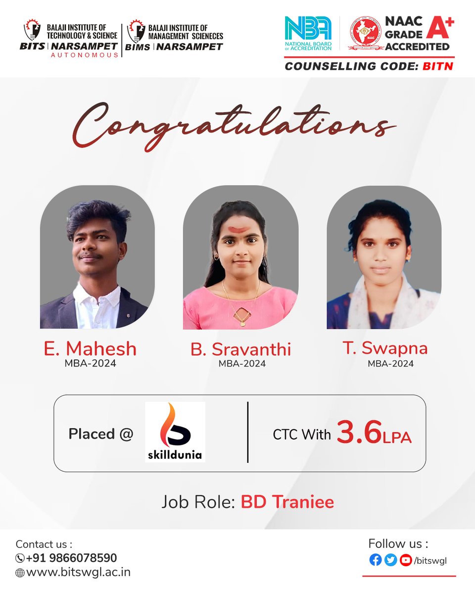 BITS Warangal tweet media