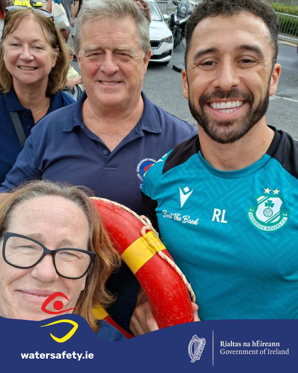WaterSafetyIE's tweet image. Water Safety Ireland – Dublin hosted a Community Service Day last weekend, where Roberto Lopes (known to fans as Pico Lopes), central defender and captain of Shamrock Rovers, took part by learning how to properly use and throw a ringbuoy. 🛟
This week, Water Safety Ireland –…