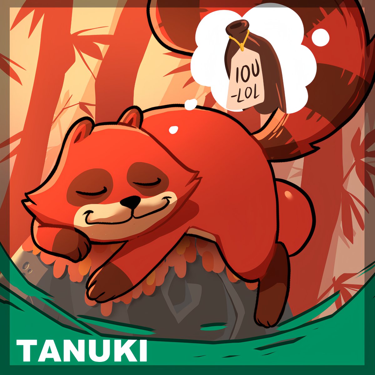TanukiCoinERC20's tweet image. $TANUKI

Big Balls n Chill.