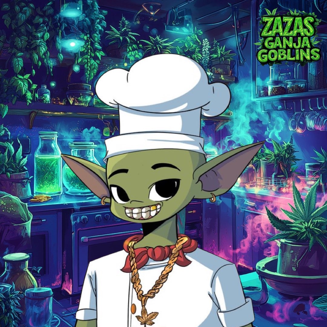 ZAZAXRPL's tweet image. $ZAZA been cookin’ 🔥
420 Limited Ganja Goblin NFTs on the way, big things brewin!
Stay lit, hold the Za 🌿💨