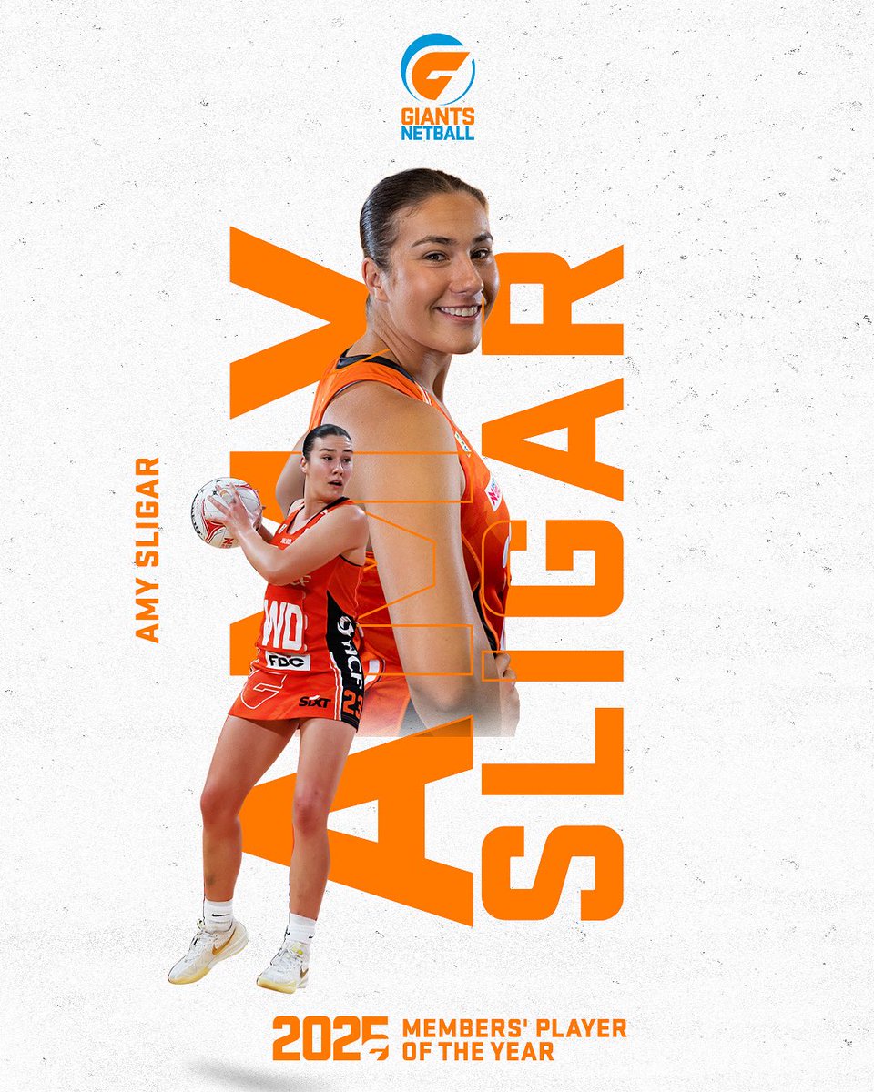 GIANTS_Netball's tweet image. A rightful recognition by our Orange Army 🧡