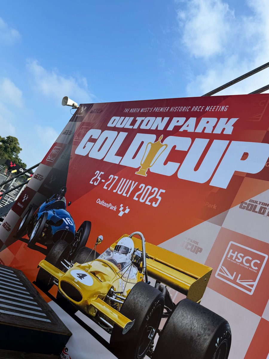 Starting to look rather a lot like the Oulton Park Gold Cup 🤩

Three days of glorious automotive nostalgia begins tomorrow 🏁

Advance tickets available until 4pm today (Thurs) 🎟️

🔗 oultonparkgoldcup.com