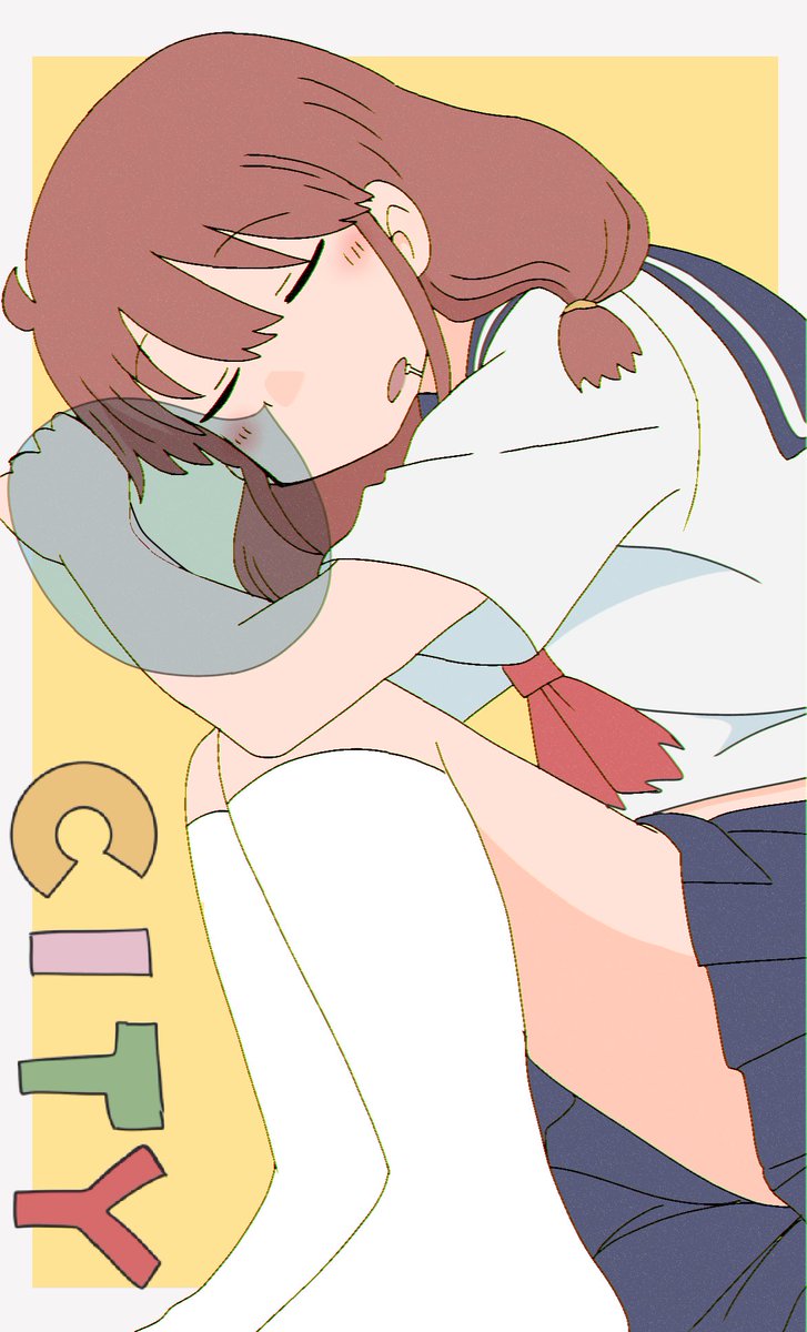 1_Qtakasaki's tweet image. りこ 氏 書きました  可愛いな
 #CITY   #citytheanimation