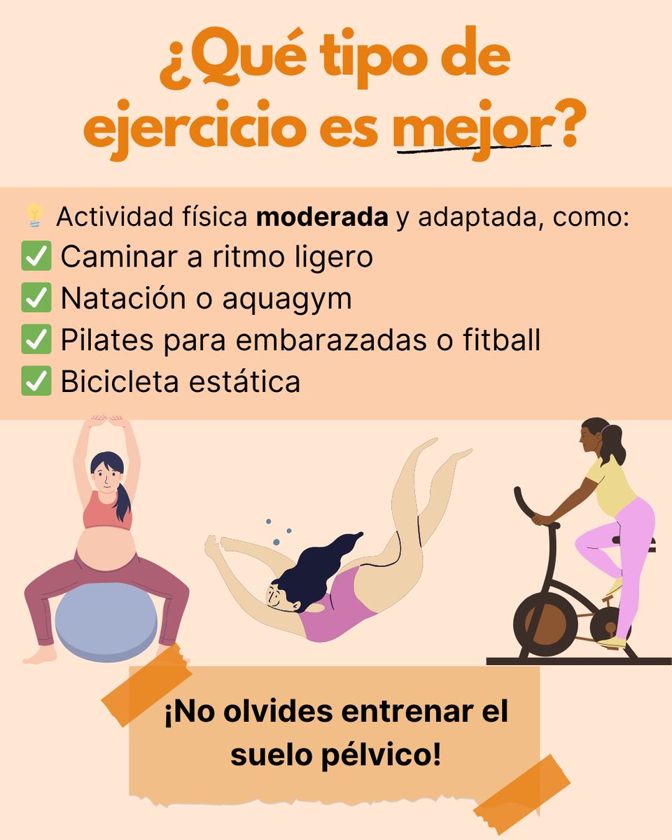 GuiaSalud's tweet image. 🤰💪 ¿Sabías que hacer ejercicio durante el embarazo es muy recomendable?
➡️La evidencia científica es clara: la actividad física moderada, regular y adaptada ayuda a mejorar la salud de la madre y del bebé.
📚 Consulta la GPC
🔗 buff.ly/w1vXOZw