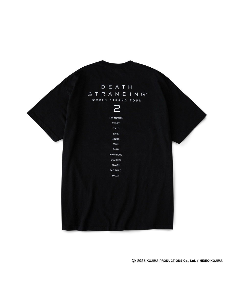 RuleGeeks0805's tweet image. DEATH STRANDING WORLD STRAND TOUR 2 × GEEKS RULE SILKSCREEN PRINTING T SHIRT
#deathstranding2