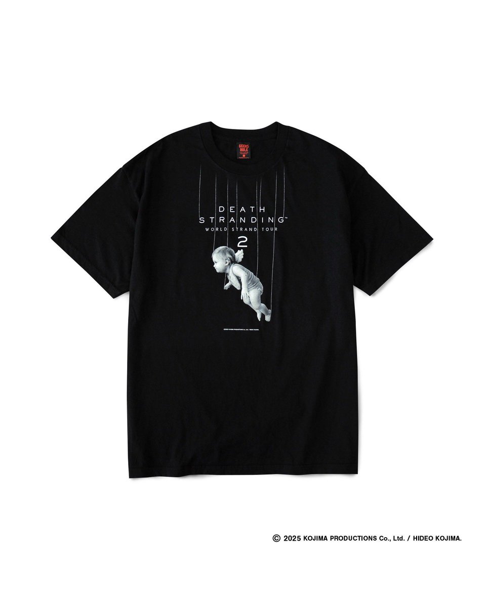 RuleGeeks0805's tweet image. DEATH STRANDING WORLD STRAND TOUR 2 × GEEKS RULE SILKSCREEN PRINTING T SHIRT
#deathstranding2
