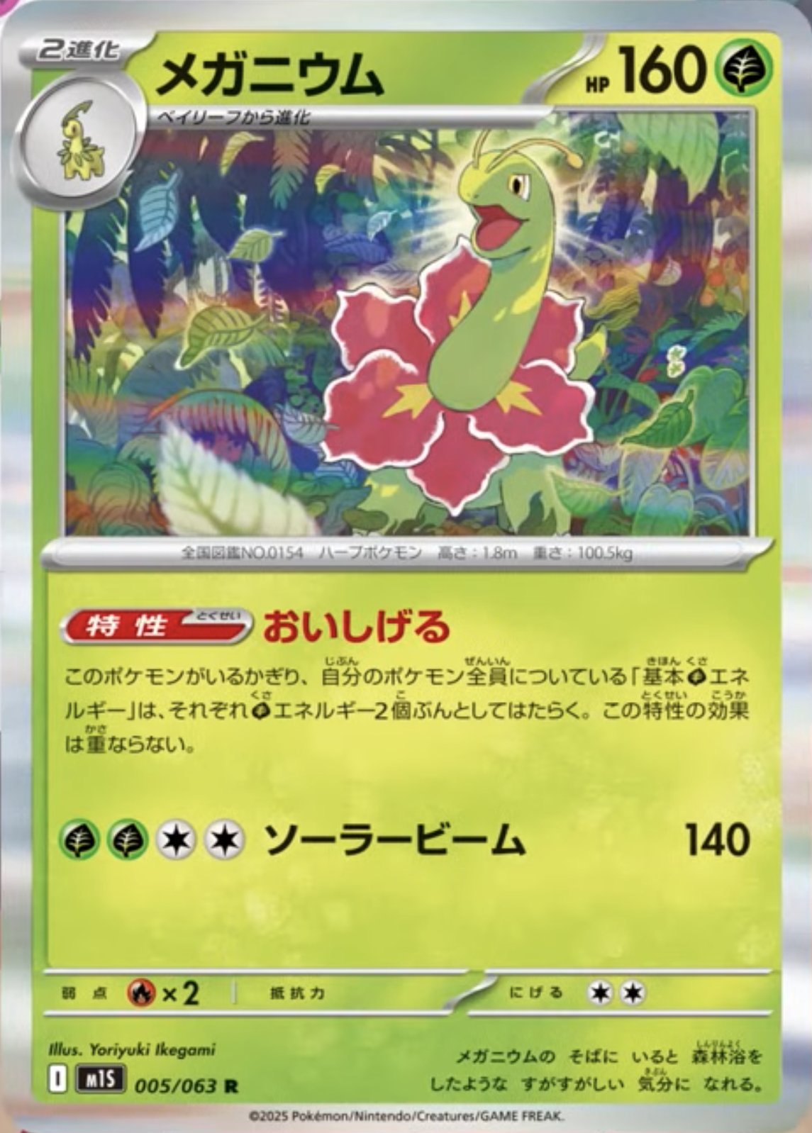 ポケモン - 【激レア！！】ポケモン　EVOシンカ　カード　チコリータ　ベイリーフ　メガニウム 進化ライン】チコリータ ベイリーフ メガニウム レジェンド 3枚