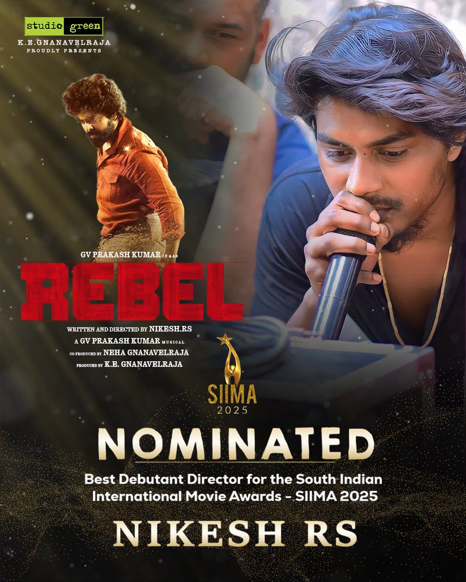 Actor_Krishna's tweet image. Congrats to my dearest @NikeshRs 💪🏽 this is just the beginning da👏🏽👏🏽👏🏽
#Rebel
