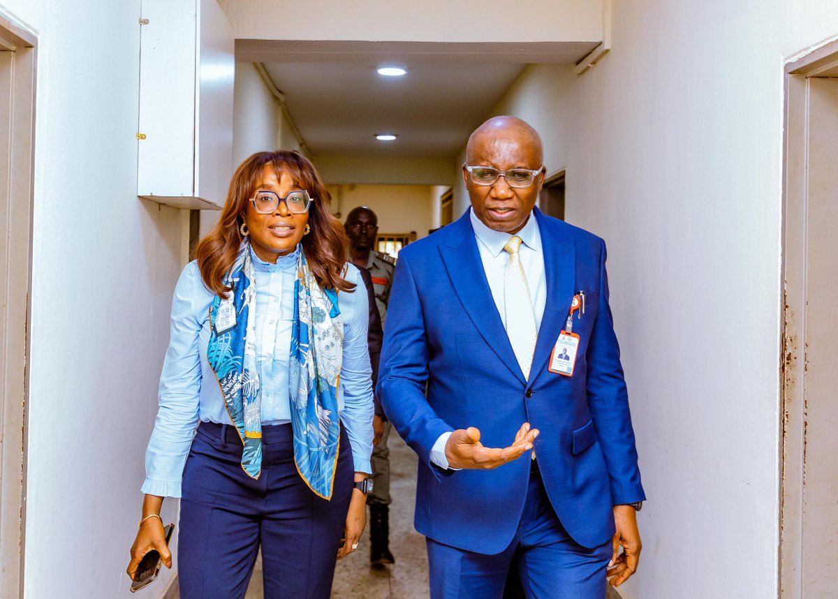 Tola Odeyemi (@tola_odeyemi) on Twitter photo Partnering to Protect Nigeria’s Borders and Farms 🇳🇬
I recently received Dr. Vincent Isegbe, the Director-General of the Nigeria Agricultural Quarantine Service (NAQS), at the <a href="/NipostNgn/">Nigerian Postal Service</a> headquarters. It was a productive engagement focused on how both agencies can work more Partnering to Protect Nigeria’s Borders and Farms 🇳🇬
I recently received Dr. Vincent Isegbe, the Director-General of the Nigeria Agricultural Quarantine Service (NAQS), at the <a href="/NipostNgn/">Nigerian Postal Service</a> headquarters. It was a productive engagement focused on how both agencies can work more