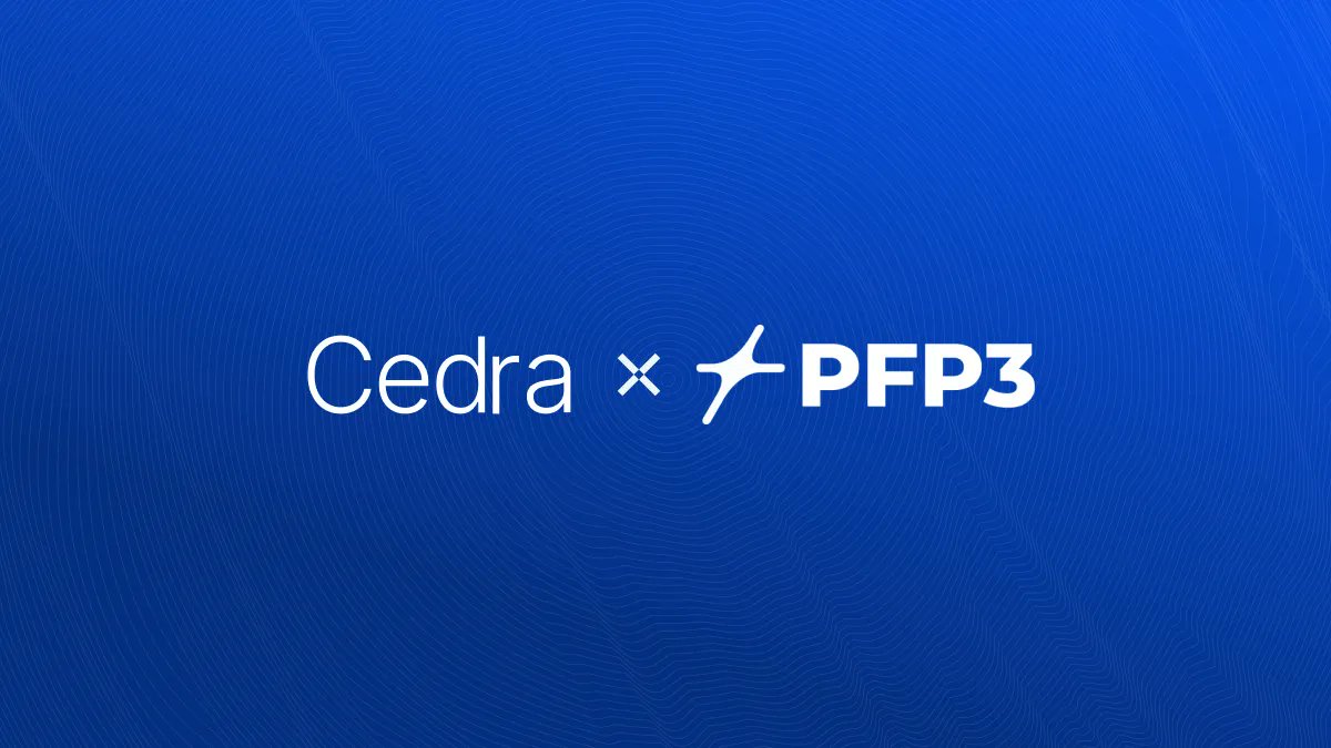 Cedra × <a href="/PFP3_/">PFP3</a>  

We’re proud to welcome PFP3 into the Cedra ecosystem — a next-gen platform for creating, customizing, and monetizing NFTs that puts creators and communities first.

United by shared values of transparency and accessibility, we’re kicking off a collaboration