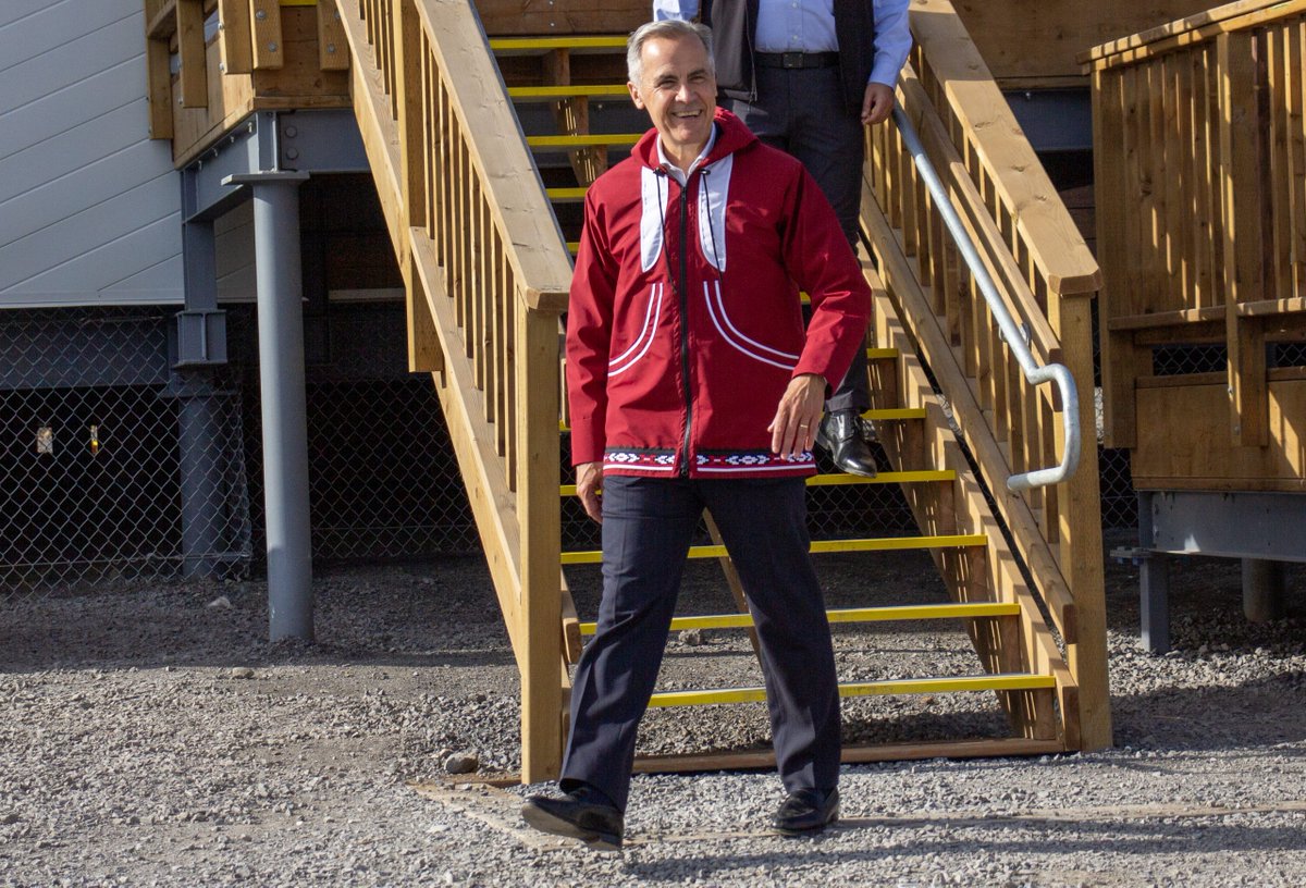 kady's tweet image. New from me:  Carney to co-chair closed-door meeting with Inuit leaders in Inuvik, N.W.T. ipolitics.ca/2025/07/24/car…