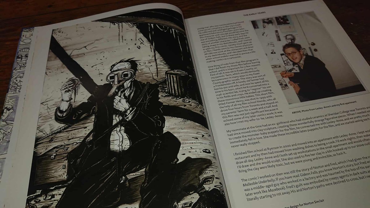 OKComics's tweet image. If you were planning to get 10,000 Ink Stains, the #JeffLemire autobio memoir, why not get it from the place that has an exclusive signed bookplate.
Blending personal memoir, comics history and behind the scenes of his storytelling process.. okcomics.co.uk/products/10-00…