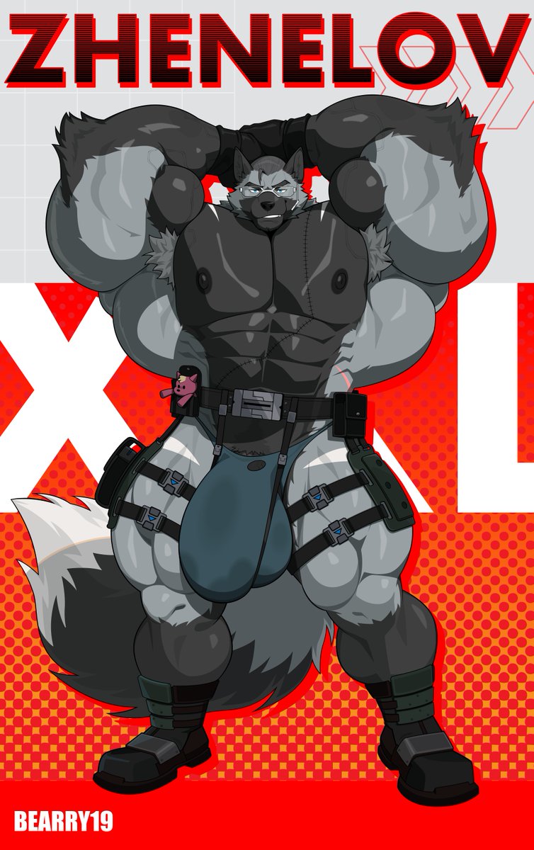 New buddy with a huge gun 🐺🔫💦
Commission for <a href="/Zhenelov/">Zelimir Zhenelov</a>