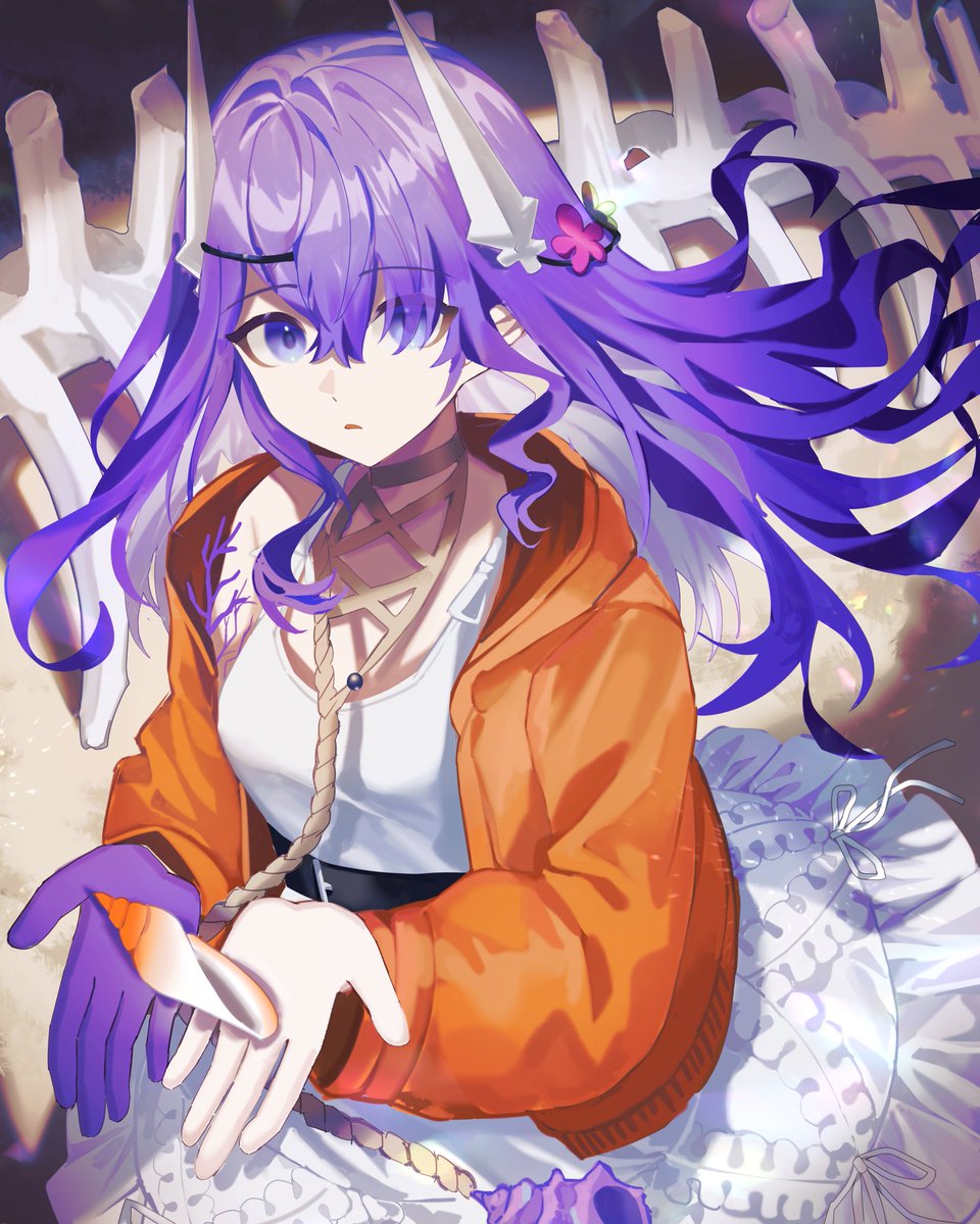 Zoe_work's tweet image. #アークナイツ 
#Arknights
ハイモアのコーデ描いてみた！やはり無理に整えなくてらくがき程度が一番メンタルに良い