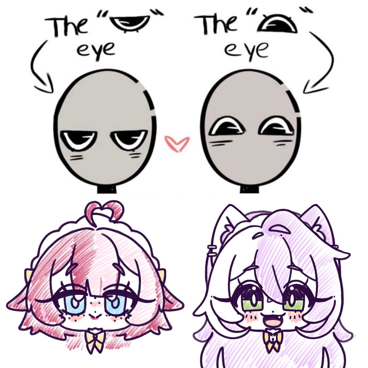 nyamassis's tweet image. Ca m'a fait direct pensée a mes deux poupettes, c'est exactement comme ca que je les ai pensée. ⸜(。˃ ᵕ ˂ )⸝♡
PS: J'ai pas retrouvé la trend (╥﹏╥)