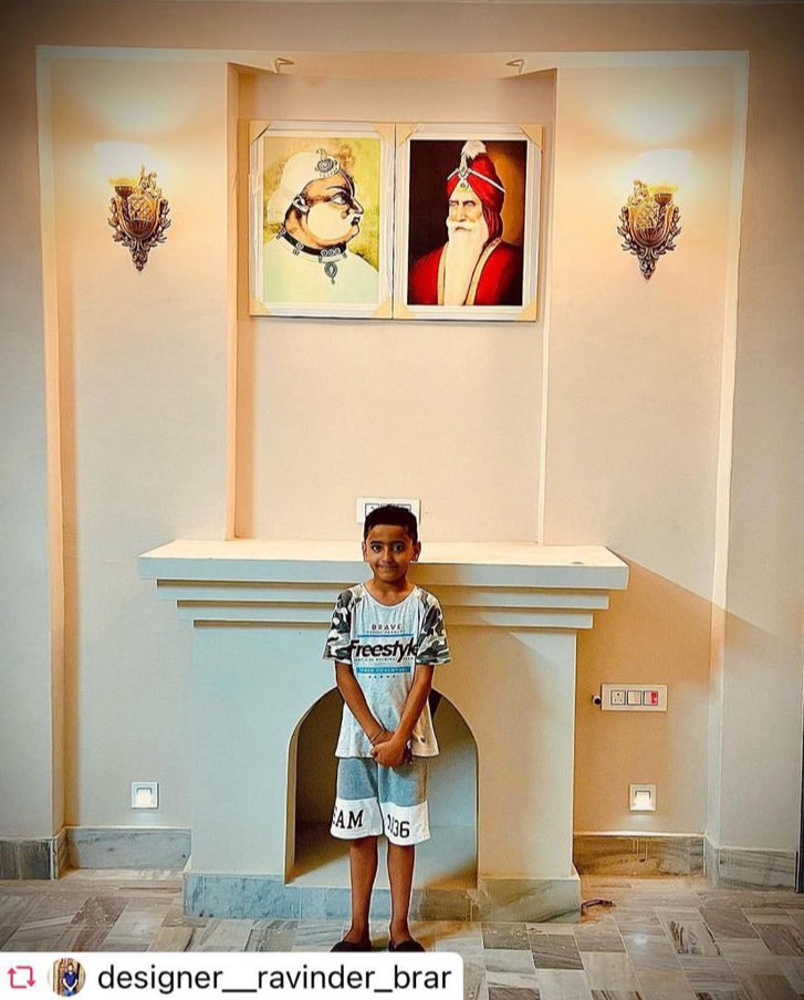 MislJatt's tweet image. “Teach them young, Who their purkhe are”