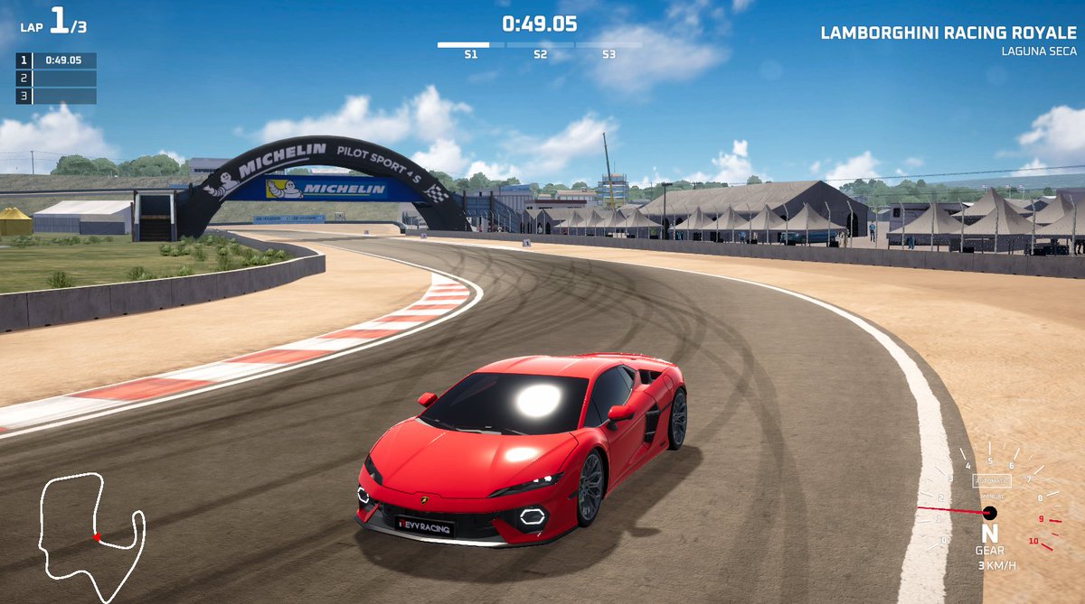 It's a new day and a new race on the REVV Lamborghini Racing Royale! 🏁

Whether you're aiming to top the leaderboard or just want to burn some rubber, the track is open:
revvracing2.com

Get ready to unleash your inner racer today! 🔥