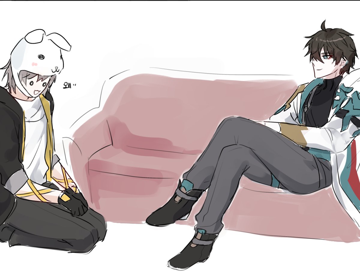 AIB0K0M's tweet image. #dancae #丹穹 
전에 그린 짤트레
