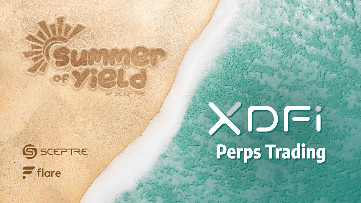 SceptreLS's tweet image. Thinking ahead this summer? @XDFiProtocol allows you to explore perps trading and speculate on $DOGE, $BTC, $ETH and $XRP using $sFLR, $wFLR or $FLR as collateral!
Perps are complex and risky so DYOR before jumping in! This is not financial advice!