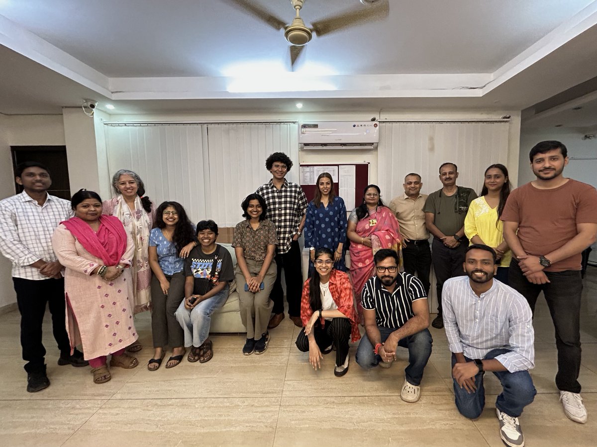SangathIndia's tweet image. 🤝#Sangath’s Commitment to Co‑learning and Health Equity in Action🧠
Sangath India's Delhi hub office was delighted to host Sangath #iHEAR (Initiative for Health Equity Advocacy and Research) programme recently.