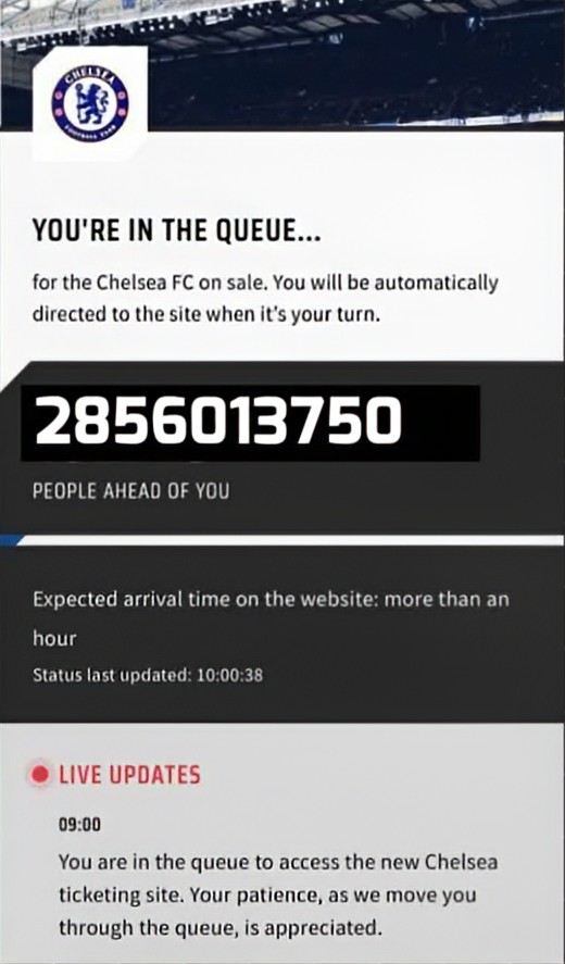 Up the Chels! We're fucking massive.