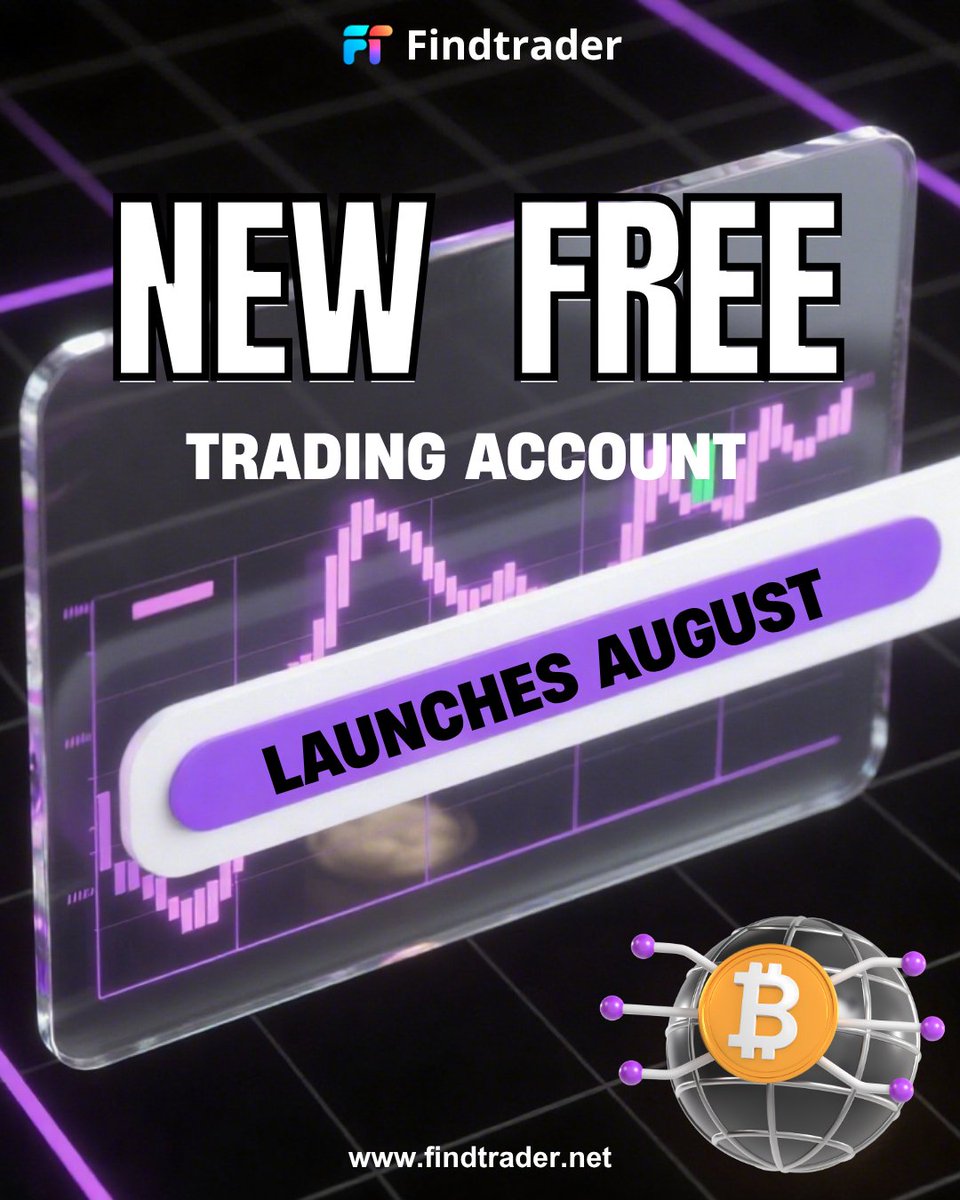 Traders: FindTrader's new free trading account launches August.🚀
Sharpen your edge like never before.
Your strategy. Your call. Your moment.

August can’t come soon enough—prepare now. 🔥
Join Discord for early updates.➡️ discord.com/invite/CVj6csq…