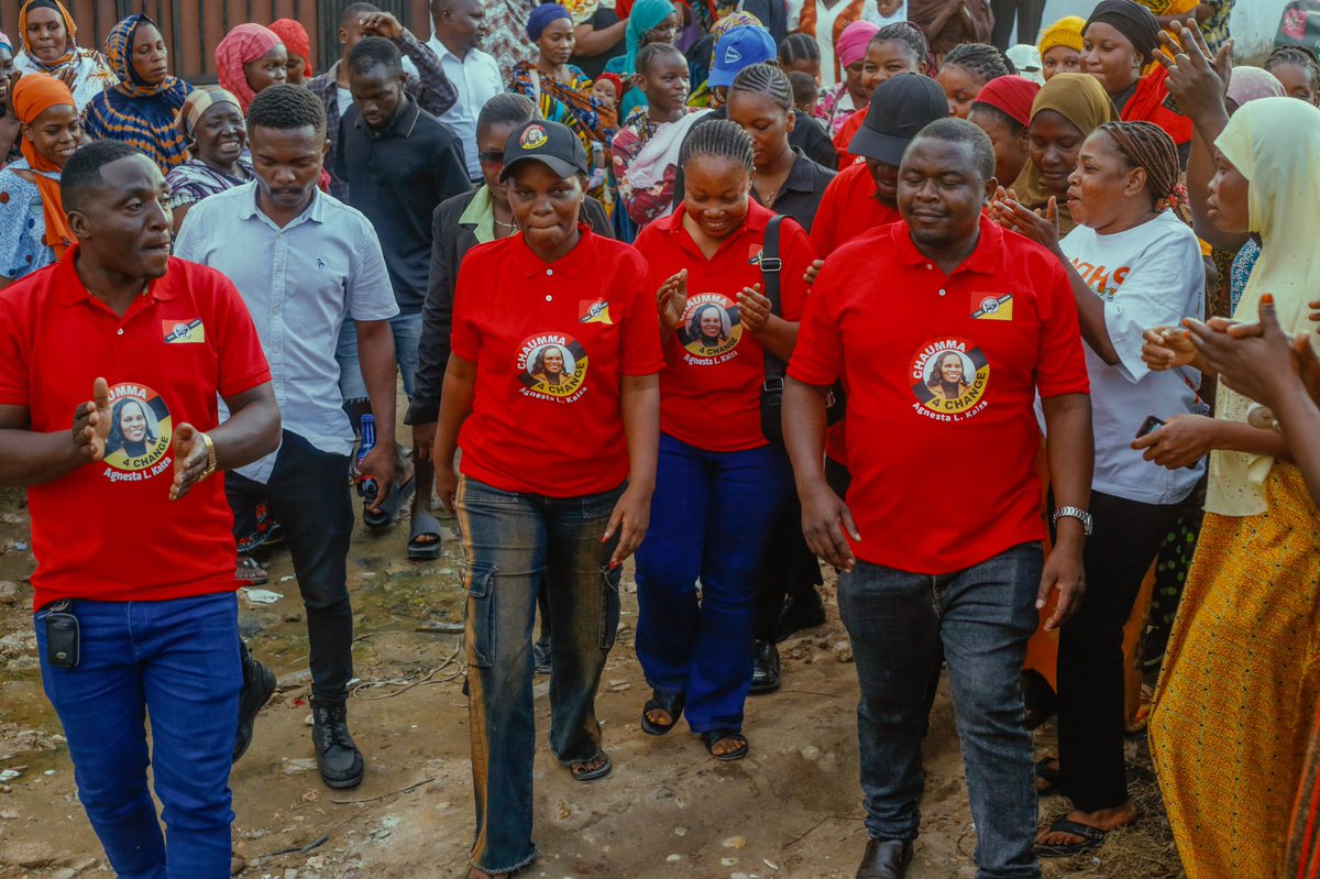 ChaummaT's tweet image. Mtia Nia Wa Segerea Mh.Agnesta Kaiza aendelea kuimalisha chama Kata kwa kata Ndani ya Kata ya Segerea ukumbi unaonesha Upo tayari kwa Ukombozi