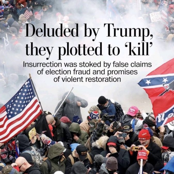 BlackPhysicists's tweet image. Nothing will ever plaster over concocting #theBigLie &amp;amp; #SeditiousConspiracy that included defrauding states &amp;amp; disenfranchising their voters, a terroristic attack on the @USCapital w intent to decapitate Congress, assassinate @SpeakerPelosi, @Mike_Pence &amp;amp; any other Mbr of Congress