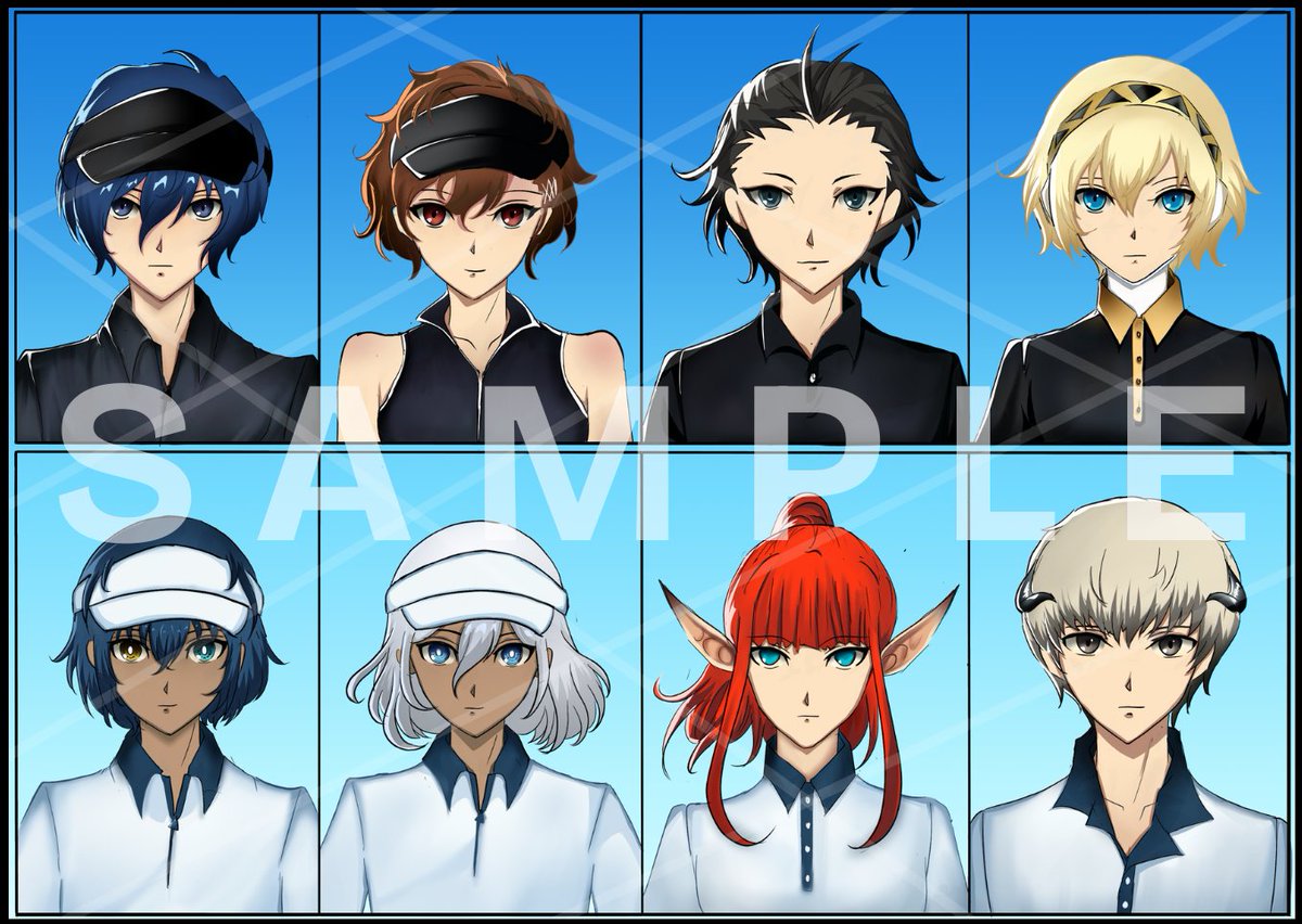 AzurMoonlight's tweet image. Sample for the Tennis Modern AU!