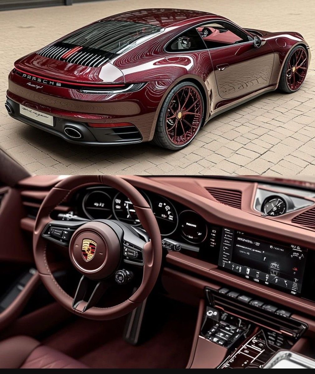i3Moment's tweet image. Cherry red porsche 🍒
