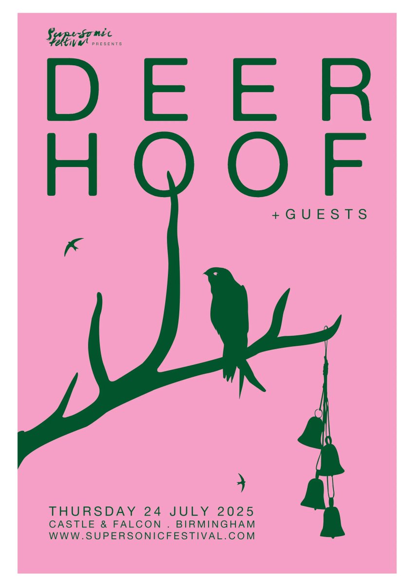 allgigs's tweet image. Birmingham! Tonight you've got @deerhoof at @CastleandFalcon Castle and Falcon - final tickets on sale now #SupersonicFestival >> allgigs.co.uk/view/artist/57…