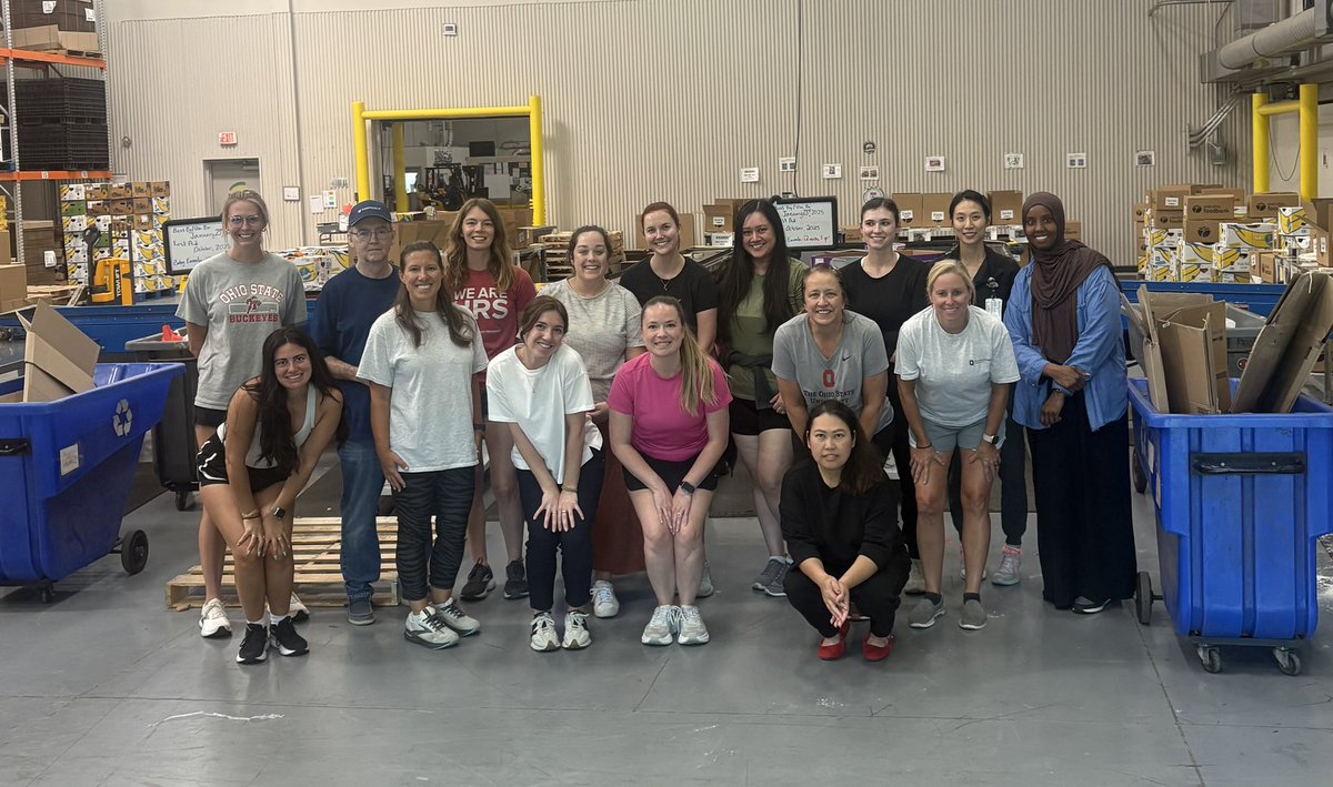 Our APP Fellows had fun serving at our annual volunteer day at the mid-Ohio food bank!