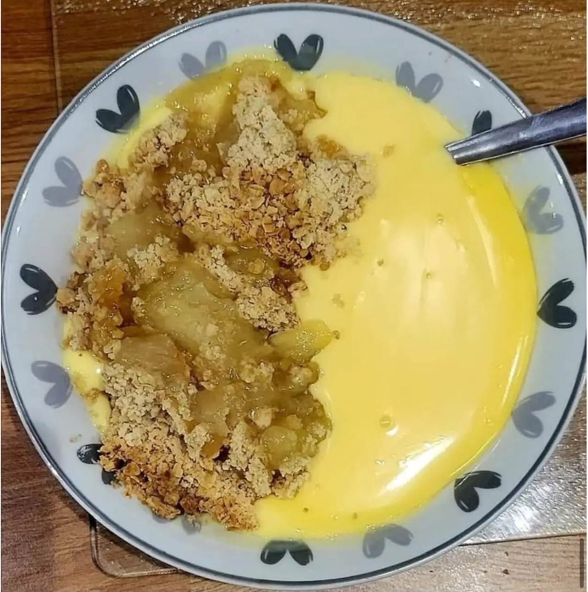 ColinSpenc4257's tweet image. Who Remembers Apple Crumble and Custard.My Favourite
