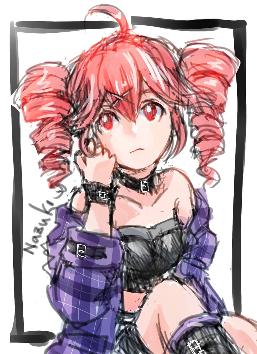 Nazuki_pic's tweet image. #毎日お絵かき　#重音テト
久しぶりにテトちゃん
たまにはざかざか描きたい