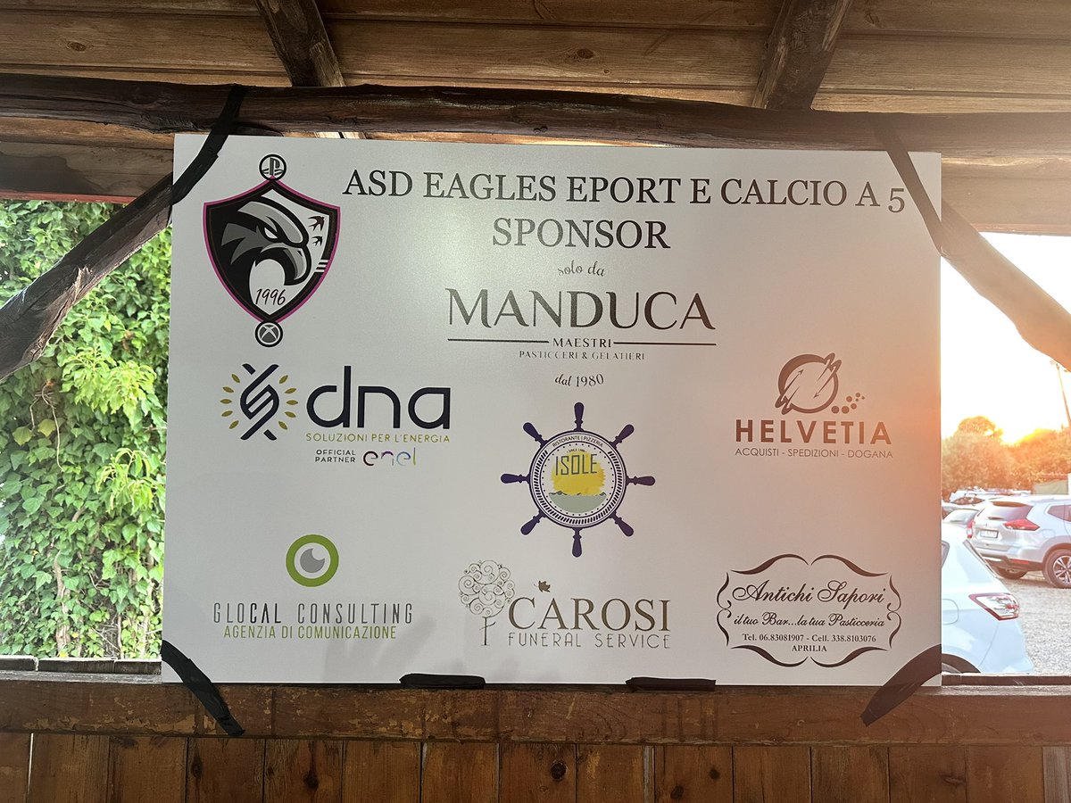 Eagles esports cerca dc e terzini per concludere La Rosa della nuova stagione, i campionati che faremo sono vpg, hvr, etc(vfl)serie A, LND, eludo serie B. Siamo una società a tutti gli effetti con calcio a 5 e scuola calcio, vi mostriamo anche i nostri sponsor. Per info in privat