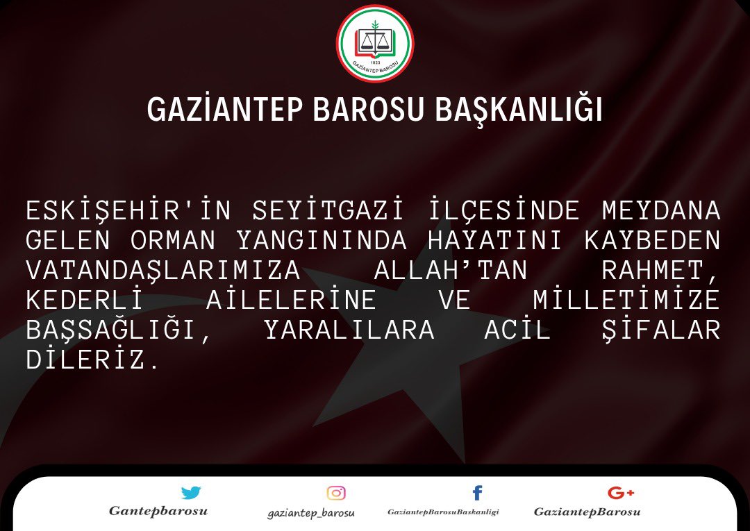 GAZİANTEP BAROSU (@gantepbarosu) on Twitter photo 