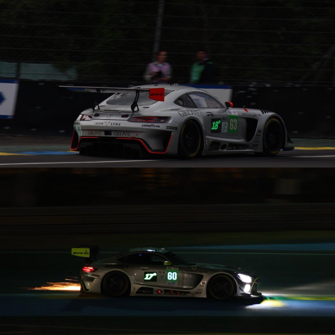 Kasuka24123722's tweet photo. The silver arrows back in Le Mans 

@FIAWEC @24hoursoflemans 

@amgmotorsport @IronLynx_ https://t.co/UD4htc4QP4